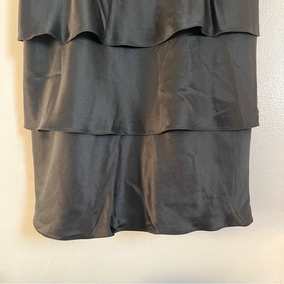 [Kay Unger] Black Cocktail Silk Dress - Picture 10 of 14